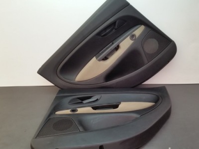 Обивка обшивка дверь левый задняя fiat linea фото №1