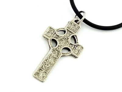 Wisior naszyjnik celtycki krzyż talizman 089
