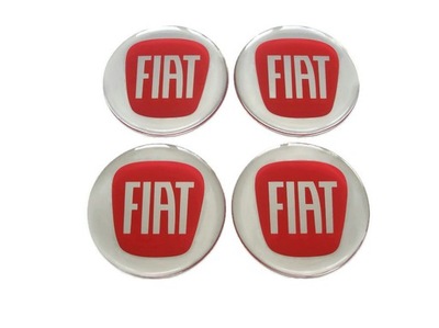 EMBLEMATY LOGO SUR COUVERCLES DISQUES AUTOCOLLANTS FIAT 55MM - milautoparts-fr.ukrlive.com