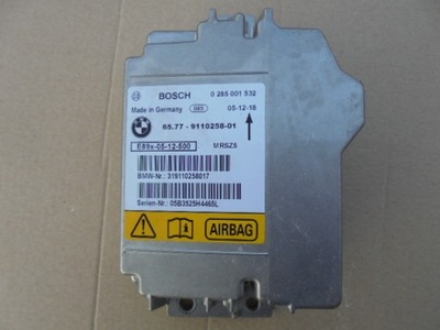 Модуль датчик подушка безпеки bmw e90 e91 e87 9110258 фото №1