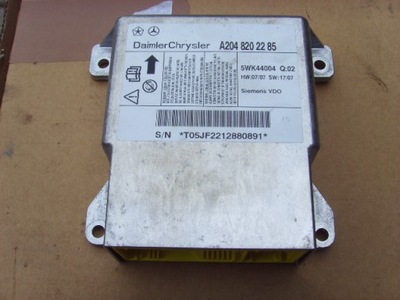 MERCEDES C W204 SENSOR MODULE AIRBAG 2048202285 - milautoparts-fr.ukrlive.com