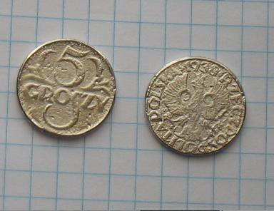 moneta 5 groszy 1938