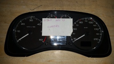 Счетчик приборы peugeot 307 p9660470680 фото №1