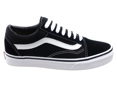 Vans półbuty trampki VN000D3HY28 czarny biały 36.5