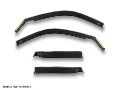 BRISE-VENT VITRES HEKO HONDA STREAM I 2000-07 AVANT+ARRIÈRE - milautoparts-fr.ukrlive.com