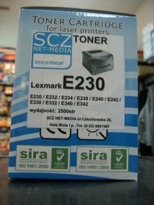 TONER Lexmark E230 E-330 E340 E-230 E240 Firma