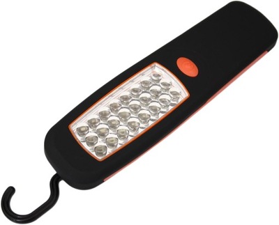 ROOF LIGHT FLASHLIGHT WARSZTATOWA PODLUZNA MAGNES 24 LED - milautoparts-fr.ukrlive.com