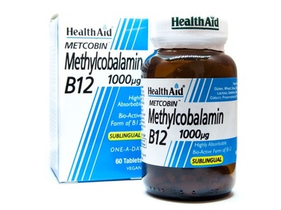 Witamina B12 1000 Metylokobalamina Wegan MOCNA