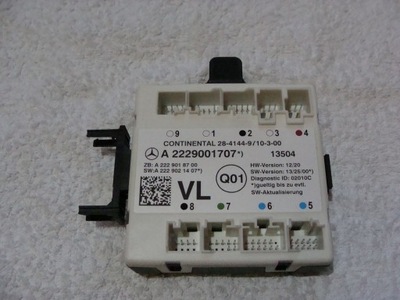 MODULE CONTROL UNIT DOOR MERCEDES W222 A2229001707 - milautoparts-fr.ukrlive.com