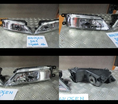 Противотуманная фара противотуманные фары vw tiguan 5na 16r новый фото №1