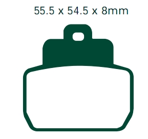 Klocki PIAGGIO MP3 125 250 X8 125 X9 250 BEVERLEY