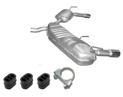 SILENCER OPEL REAR OPEL SIGNUM VECTRA C 17.69AL/PLO - milautoparts-fr.ukrlive.com