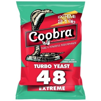 Drożdże Gorzelnicze Coobra Turbo 48 Extreme do 21%