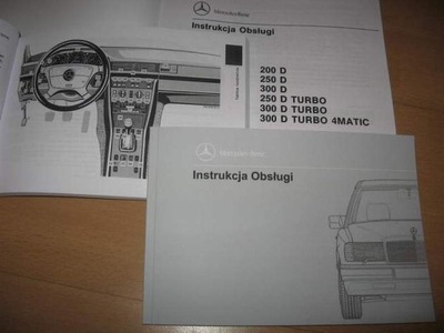 Mercedes E klasa instrukcja obsługi W124 124 D - milautoparts-fr.ukrlive.com