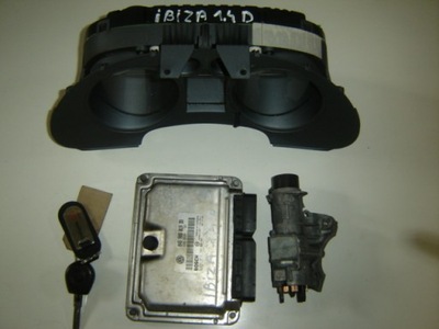 SEAT IBIZA III 1.4 TDI COMPUTER SET 0281012708 - milautoparts-fr.ukrlive.com