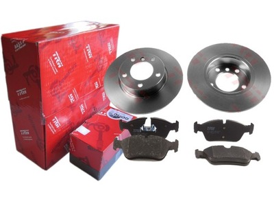 DISCS + PADS TRW FRONT BMW 3 E36 E46 Z4 286MM - milautoparts-fr.ukrlive.com