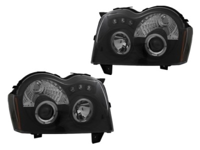 Фара кольца led angel jeep grand cherokee wh фото №1