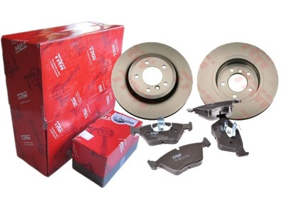 DISCS + PADS TRW FRONT BMW E46 330D 330I 330XD - milautoparts-fr.ukrlive.com