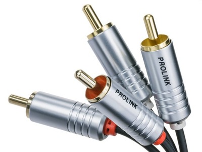 Kabel przewód 2xRCA Cinch: Prolink FSL 201 - 2m