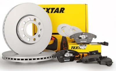 2× TEXTAR 92151005 DISC BRAKE + PADS BRAKE MERCEDES C W203 - milautoparts-fr.ukrlive.com