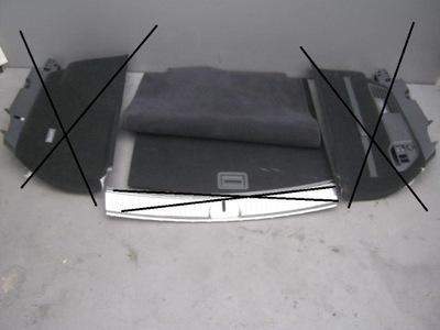 Vw touareg 7p підлога багажника килимок фото №1