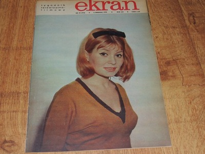EKRAN 49/1970 I. Cembrzyńska, B. Bardot, C Deneuve