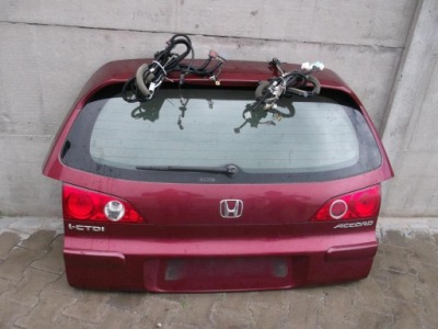 Кришка багажника задня комплектна honda accord vii 7 kombi r522p фото №1