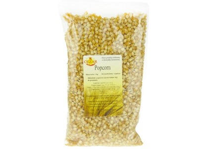 POPCORN do prażenia 1kg kukurydza na popcorn
