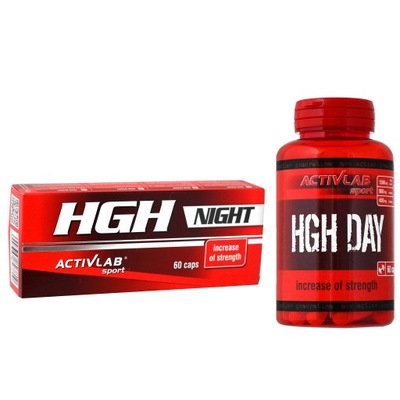ACTIVLAB HGH NIGHT+DAY (60+60kaps) HORMON WZROSTU!