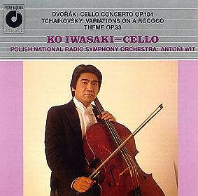 CD KO IWASAKI wiolonczela - Dworzak Czajkowski