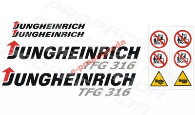 JUNGHEINRICH STICKERS STICKERS - milautoparts-fr.ukrlive.com