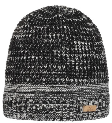 CZAPKA STEVEN BEANIE BLACK NORDBRON