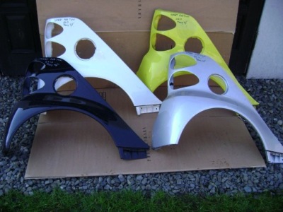 Крила правий задній smart for two fortwo 06- 10 фото №1