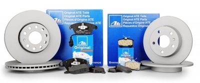 DISCS PADS ATE FRONT + REAR - AUDI A4 B6 288MM - milautoparts-fr.ukrlive.com