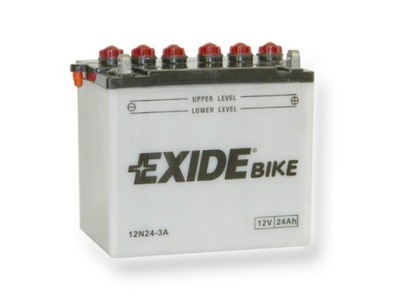 EXIDE 197228 BATTERY EXIDE MOTORCYCLE 24AH/220A EN +P 12V 184X124X - milautoparts-fr.ukrlive.com