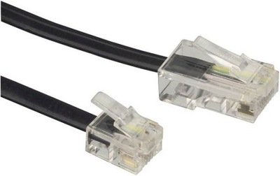 Kabel przejściówka redukcja RJ45 - RJ11, 3 m