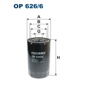 FILTRON FILTER OILS OP626/6 CASE;IVECO EUROCARGO;  