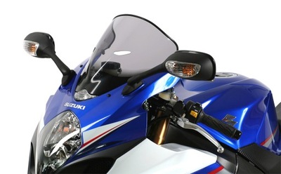 Szyba motocyklowa MRA SUZUKI GSX-R 1000, WVCL, 2007-2008, forma R, bezbarwn