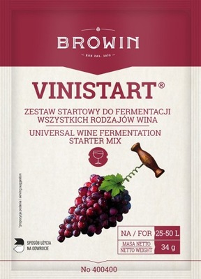 ZESTAW STARTOWY DO WINA 34G VINISTART