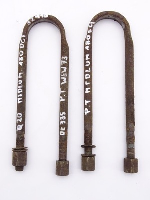 Renault midlum скоба рессора задняя m20x73x335 фото №1