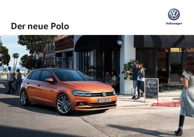 Volkswagen Vw Polo prospekt mod. 2018 Austria 48s. 