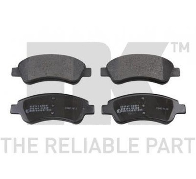 PADS FRONT PEUGEOT 2008 206 207 208 307 CARGO - milautoparts-fr.ukrlive.com