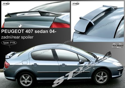 SPOILER SPOILER FOR PEUGEOT 407 SEDAN 05/2004-- - milautoparts-fr.ukrlive.com