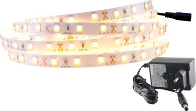 Oświetlenie LED podświetlenie białe CIEPŁA 0.5m