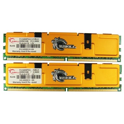 DDR2 DUAL 2GB (2X1) 667 PC 5300 G.SKILL 100% 0hF