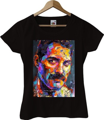 QUEEN Freddie Mercury koszulka damska L