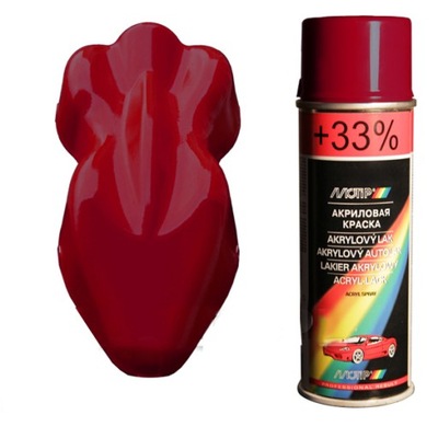 MOTIP COULEUR AKRYLOWY ROUGE MALINOWA 112C SPRAY - milautoparts-fr.ukrlive.com