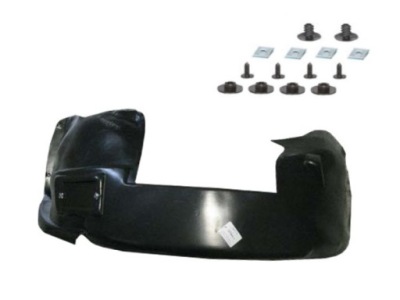 Fiat grande punto evo 05- подкрылок + клипсы перед l фото №1