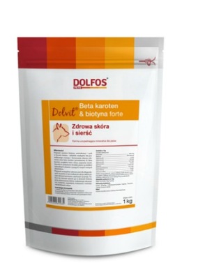 DOLFOS DOLVIT BETA KAROTEN BIOTYNA FORTE 1 kg proszek