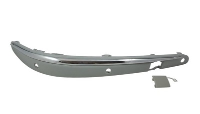 MERCEDES W211 02-06 FACING, PANEL FACING BUMPER CHROME SET RIGHT - milautoparts-fr.ukrlive.com